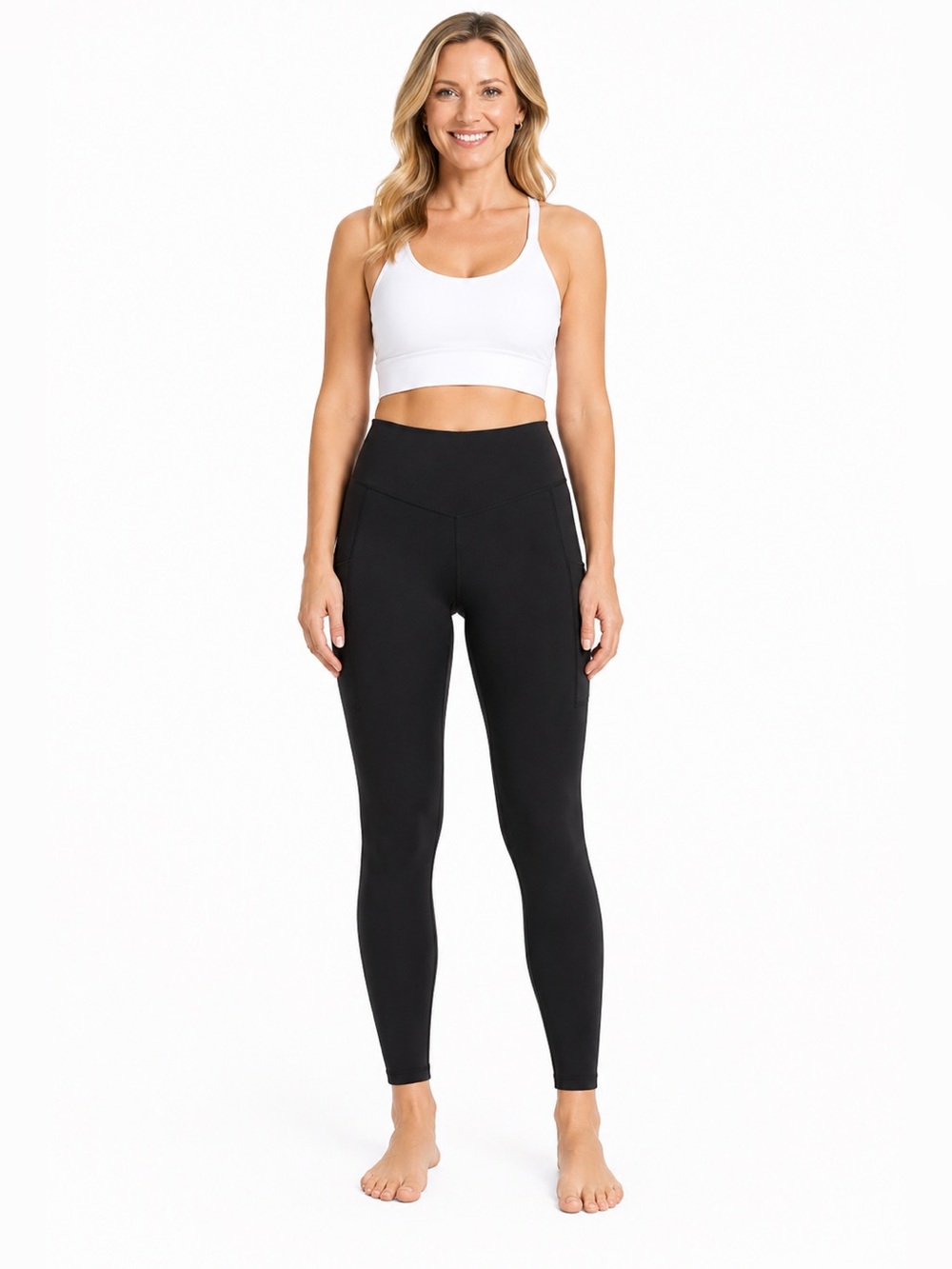 Halara High-Waist Black Active‎ Leggings XL